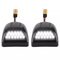 18 SMD LED License Plate Lights for 1999-2013 Chevy GMC Cadillac 6000K White