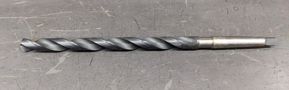 Kromhard 1/2″ Taper Shank Drill 10″ Length HSS 1MT 1 Morse Taper NEW UK
