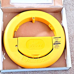 Jameson 8-18-50K Wee Buddy Fish Tape W/ 50 Ft. Of 1/8″ Fiberglass Rod NEW NOS