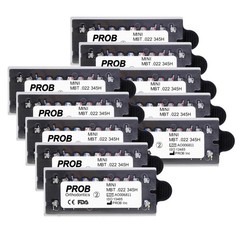5PKS PROB Dental Orthodontic Metal Brackets Monoblock MIM MBT/ROTH 022/018 345H
