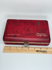 VTG Starrett No 196A1Z Dial Test Indicator Set Complete w Case Machinist