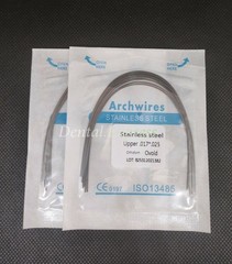 Dental Orthodontic Arch Wire NiTi Stainless Steel Ovoid/Natural Round Wires