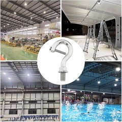 High Bay LED Lights Hook Factory Lighting Fixtures Stainless Steel Hanging Tool