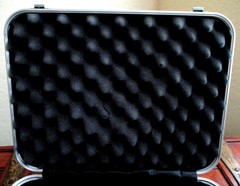 Platt 1416 Black Heavy-duty Case / Luggage with Foam Insert and Key