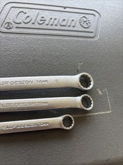 Proto 12010MASD, 1212MASD and 1214MASD Anti-slip Combination Wrench Lot Metric