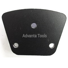Trapezoid Round Segments Grinding Shoe / Disc / Plate – Medium Bond – 25/30 Grit