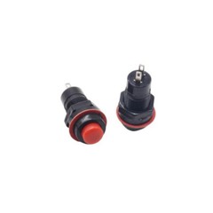 Round Push Button Momentary/Latching Switch White Red Green Blue Yellow Black