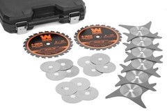 WEN 8-Inch 24-Tooth Carbide-Tipped Stacked Dado Blade Set for 10-Inch Table Saws