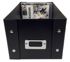 1 CheckOutStore Black Blu-ray Cases Storage Box (Holds 25 Cases) **1-3 DAYS