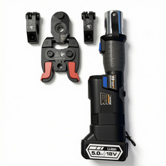 M12 24KN Cordless ProPress Tool Kit, 360° Rotating Jaws, 1/2″ 3/4″ 1″