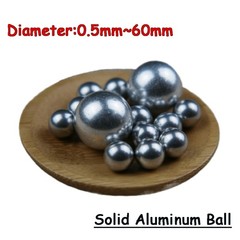 Aluminum Ball High Precision Solid Balls Smooth Meatal Beads 0.5mm ~ 60mm