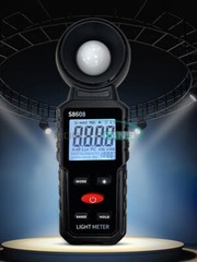 Light Meter Digital Illuminance Meter Luxmeter Luminometer Photometer 200000Lux