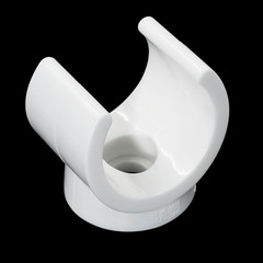 Litoexpe 3/4 Inch PEX Pipe Clamps, 20Mm PVC Pipe Holder, Plastic U-Hook PEX Pipe