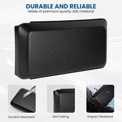 2Pcs Front Bumper Cover Trim for 2018-2020 F-150, Front Bumper Pad, Left & Right