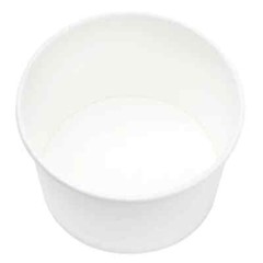 Karat Earth 8oz Eco-Friendly Paper Food Containers – White (90.8mm) – 1,000 ct