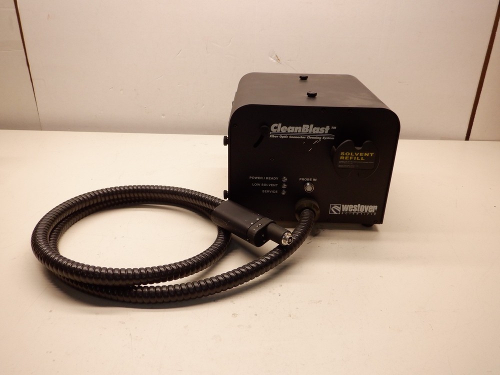 WESTOVER SCIENTIFIC CLEANBLAST FIBER OPTIC CONNECTOR CLEANING SYSTEM FCL-B1000