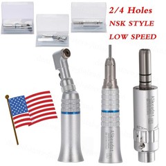 Low Speed Straight / 2/4H Air Motor / Contra Angle Handpiece YX Dental