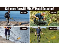 Metal Detector for Adults Professional Gold&Silver Detector LCD Display 10″ Coil