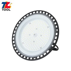 4 Pcs 18000LM UFO LED 150W High Bay Light Lighting Fixture With Hook Safety Rope