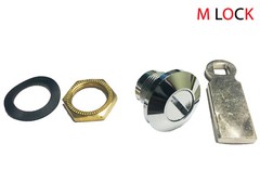 Keyless Slotted Quarter Turn Latch Cam Lock Tool Operate Coin Operate 6033