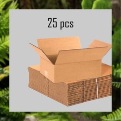 12x10x4 inch Brown Kraft Corrugated Cardboard Home Mailing, Packaging 25/50 Pack