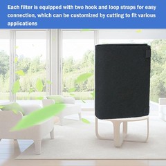Cut to Fit Carbon Air Filter,Replacement Charcoal Filters,Carbon Pad Pre Filter,