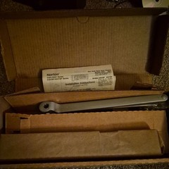 Norton Door Closer~8301BF~Spring Adjustment~Reversible~STAT Dark Bronze~Yale