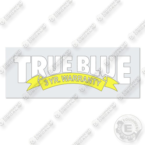 Fits Miller True Blue Decal Kit Logo – Clear – 7 YEAR OUTDOOR 3M VINYL!