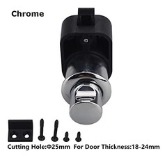 Set of 3 Push Button Lock for RV Motorhome Boat Cabinets
