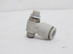 239592 Old-Stock; SMC AS2201F-01-08S Flow Control Valve 90Deg; 5/16″PTC; 1/8NPT