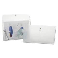 Pendaflex 638143 8.5 in. x 14 in. String and Button Envelope – CL (3/PK) New