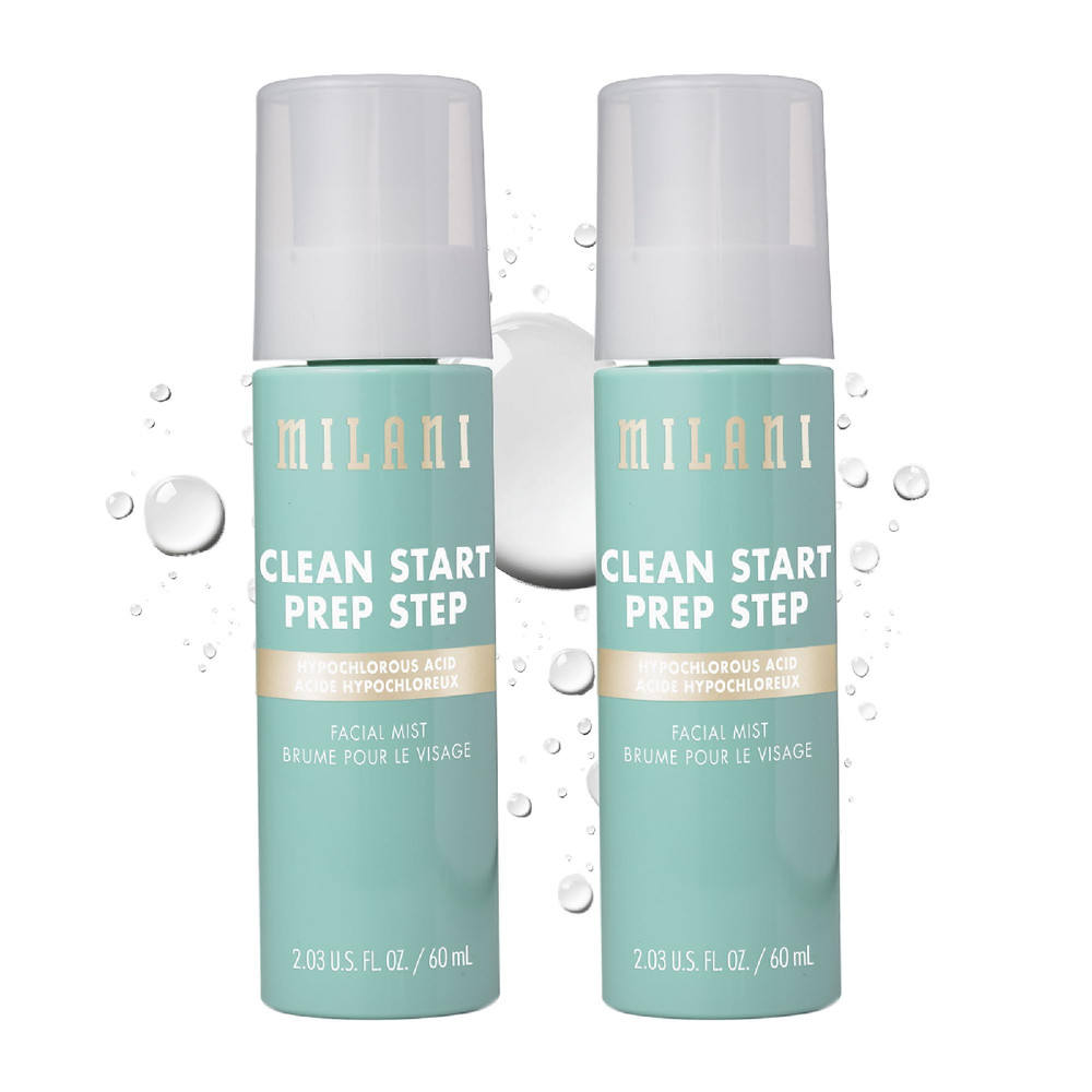 Milani Clean Start Prep Step Hypochlorous Acid Facial Mist – Purifying Soothing