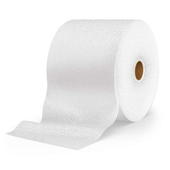 Duck Brand Small Bubble Cushioning Wrap [3/16 inch bubbles]: 12 in. x 175 ft. Cl