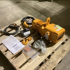 HARRINGTON NER010L-30 Extended Lift Electric Chain Hoist 208-230/460V 14fpm