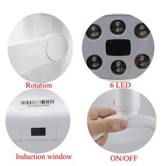Dental Operation Light LED Oral Lamp for Chair Shadowless Induction Lamp 22/26mm