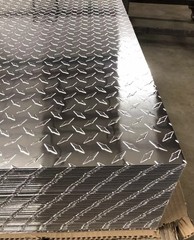 48″ x 96″ Aluminum Diamond Plate .04″ (1/25″)Thick Sheet Trailer, RV, Garages