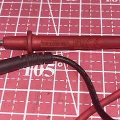 Etek BB6R Multimeter Meter Test Prob Leads 600v 10A Cat II Tested / Working