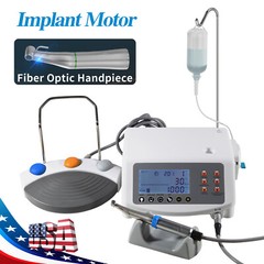 Surgic Pro Dental Implant Motor System LED 20:1 Surgical Handpiece NSK Style USA