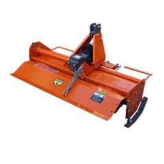 3 Point 45″ Rotary Tiller Attachment Fits Cat 1 Tractor PTO Driven Work 5″ Deep