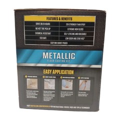 Rust-Oleum Rock Solid Garage Floor Coating Kit Amaretto Metallic