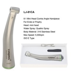 8:1 10:1 Endo Handpiece Endodontic Contra Angle TUL-8M LED Push Button Dentsply