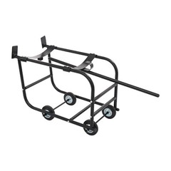 TFCFL 55 Gallon Drum Cradle, Movable Drum Cradle Drum Stand 600-pound Capacity,