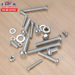 1080 Pcs Screws Bolts and Nuts Assortment Kit, Metric Machine Screws and Nuts an