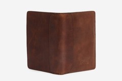 ONA Passport Wallet – Antique Cognac Leather – Sample