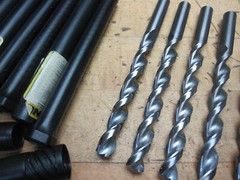 Guhring 2601 10.0 bright coat solid carbide parabolic jobber drill 10mm (@D21)