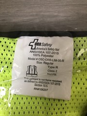ORR Safety Lime Mesh Adjustable