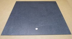 ABS Sheet Haircell Textured, 1 Side, Black, .094″ (3/32″) x 24″ x 24″