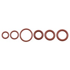 180 Pcs O-Ring Brown Metric FKM O-Ring Kit Fit High Heat Applications with Box