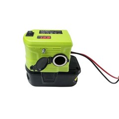 DC 18V-12V Step Down Converter Adapter Cigarette Lighter for Ryobi 18V BatteryOY