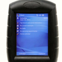 DATALOGIC FALCON 4410 BARCODE SCANNER Handheld Computer Inventory Base TESTED OK